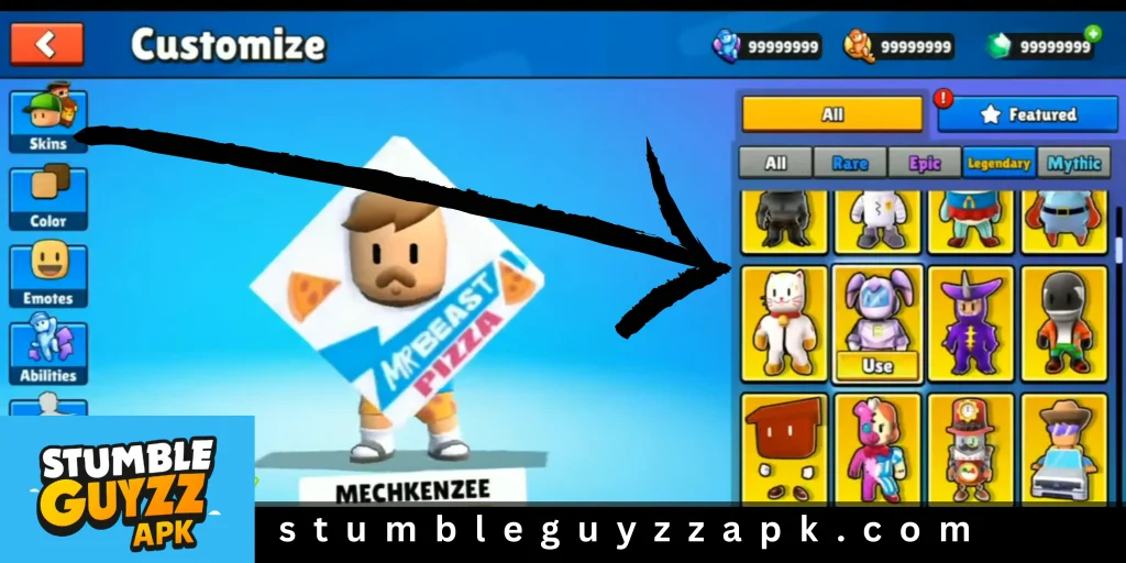 Stumble Guys Mod apk v0.86.5 – Unlimited Money, All Unlocked & Mod Menu 8 Stumbleguyzzmodapk.com 8 1
