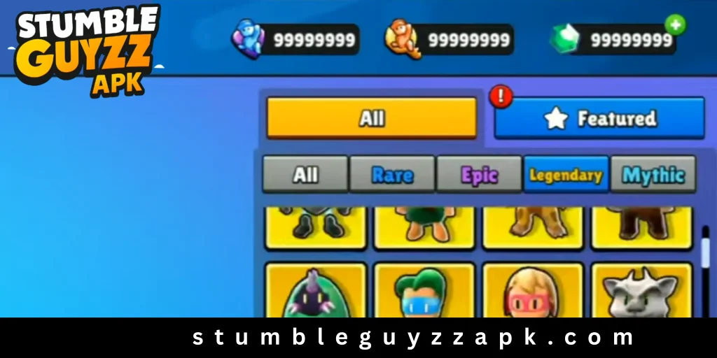 Stumble Guys Mod apk v0.86.5 – Unlimited Money, All Unlocked & Mod Menu 6 Stumble guys mod apk unlimited money gems