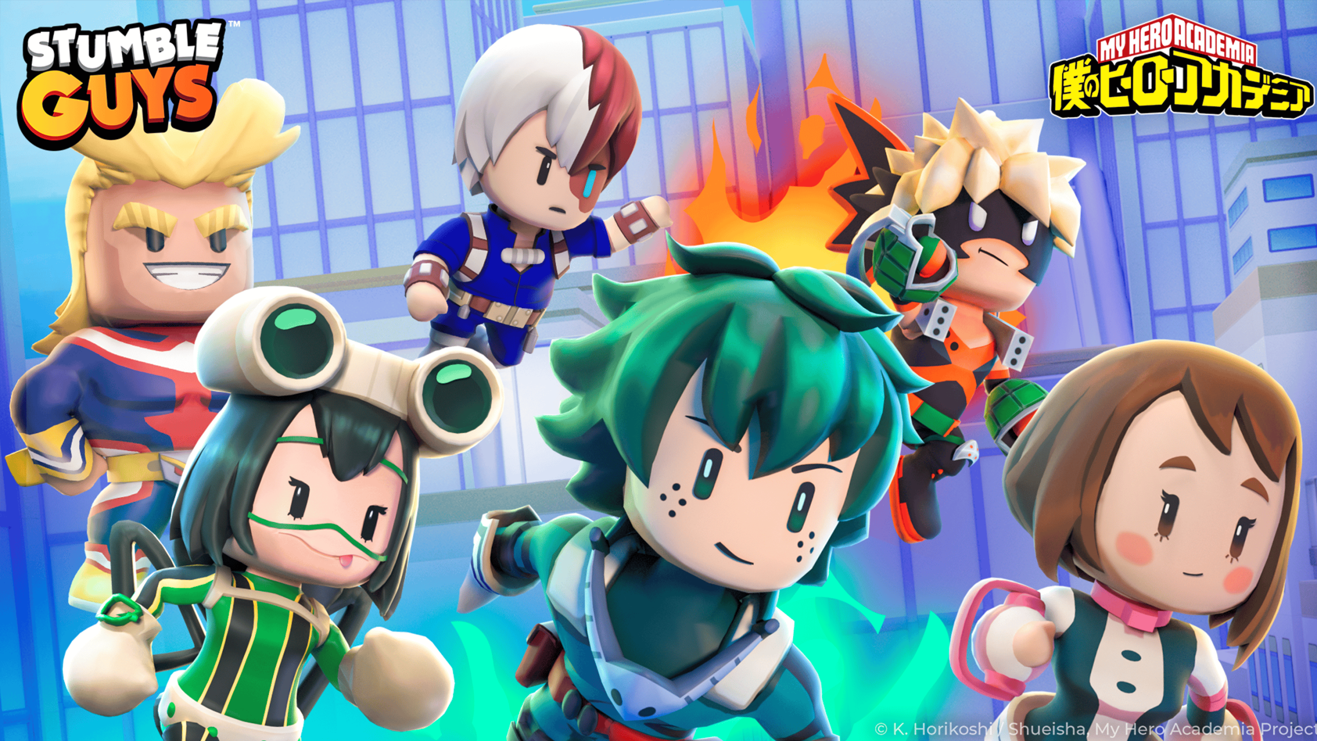 My Hero Academia Invades Stumble Guys: A Heroic Chaos Collaboration! 1 My Hero Academia invades Stumble Guys on Nov 15! Play as Deku, Bakugo & Todoroki with Quirk powers, new USJ maps & epic emotes. Full event guide, tips & free rewards inside
